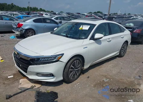 2018 Honda Accord Hybrid Ex-L z USA, uszkodzony, nr VIN 1HGCV3F64JA000463